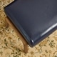 preview thumbnail 29 of 50, Glitzhome 24.5"W Leatherette Accent Stool With Walnut Rubberwood Legs