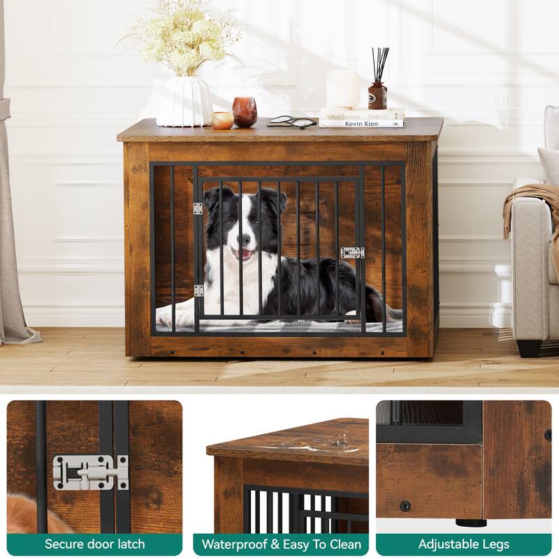 Moasis Dog Crate Furniture, End Table