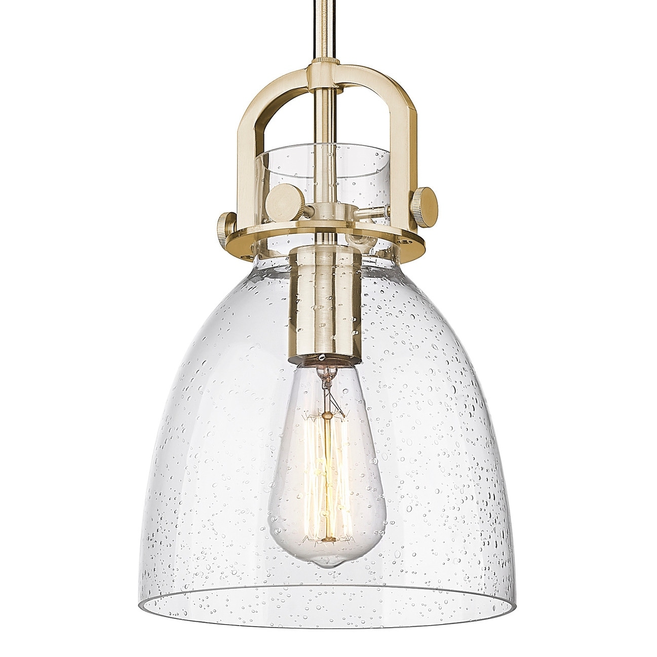 Innovations Lighting 410-1SS-G412-8SDY Newton Bell 8" Wide Mini