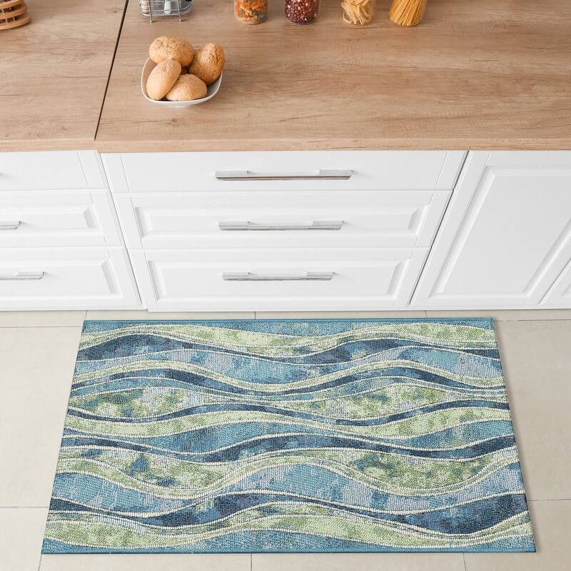 Liora Manne Esencia Wave Indoor/Outdoor Mat