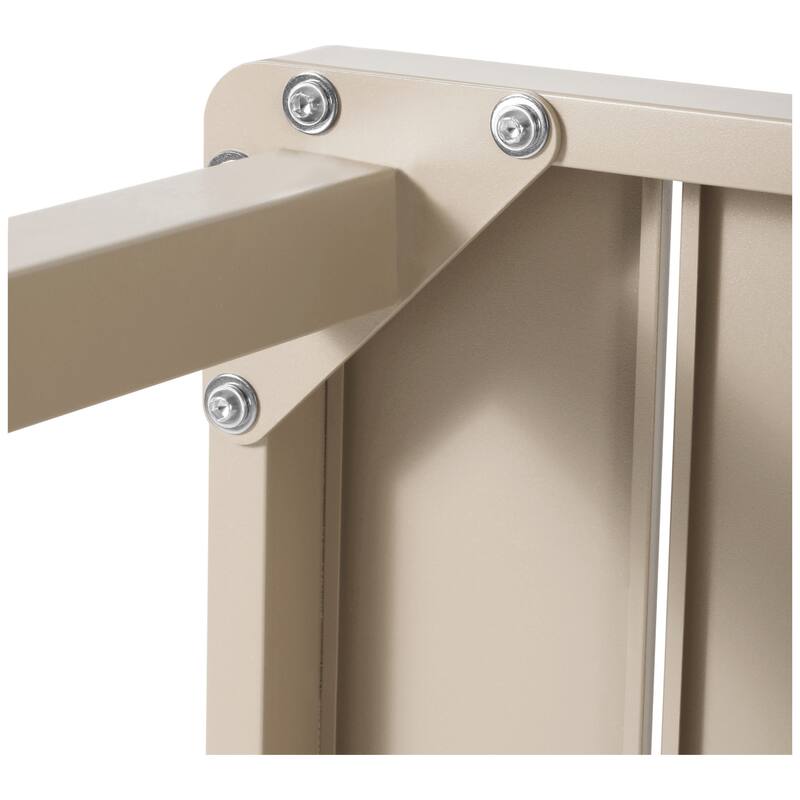 Frond and Form 59 Inch By 35.4 Inch Outdoor Steel Rectangular Dining Table