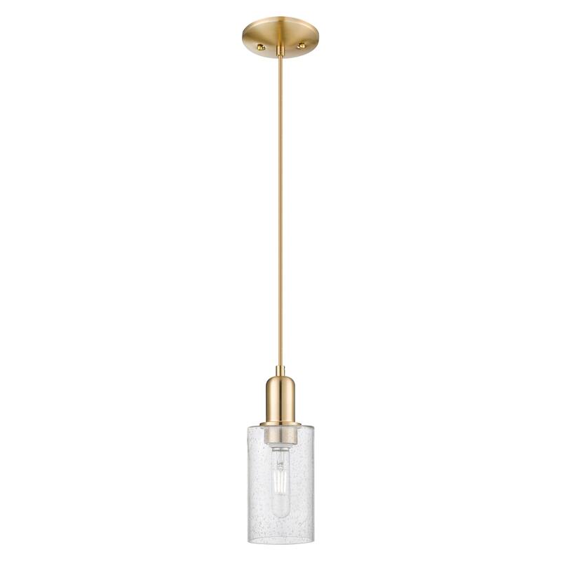 Innovations Lighting Endless Possibilities Arcadia - Clymer - 1 Light 4" Cord Hung Mini Pendant - Champagne Bronze/Seedy