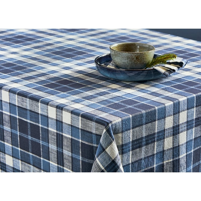 Mirage Plaid 60 x 108 Tablecloth