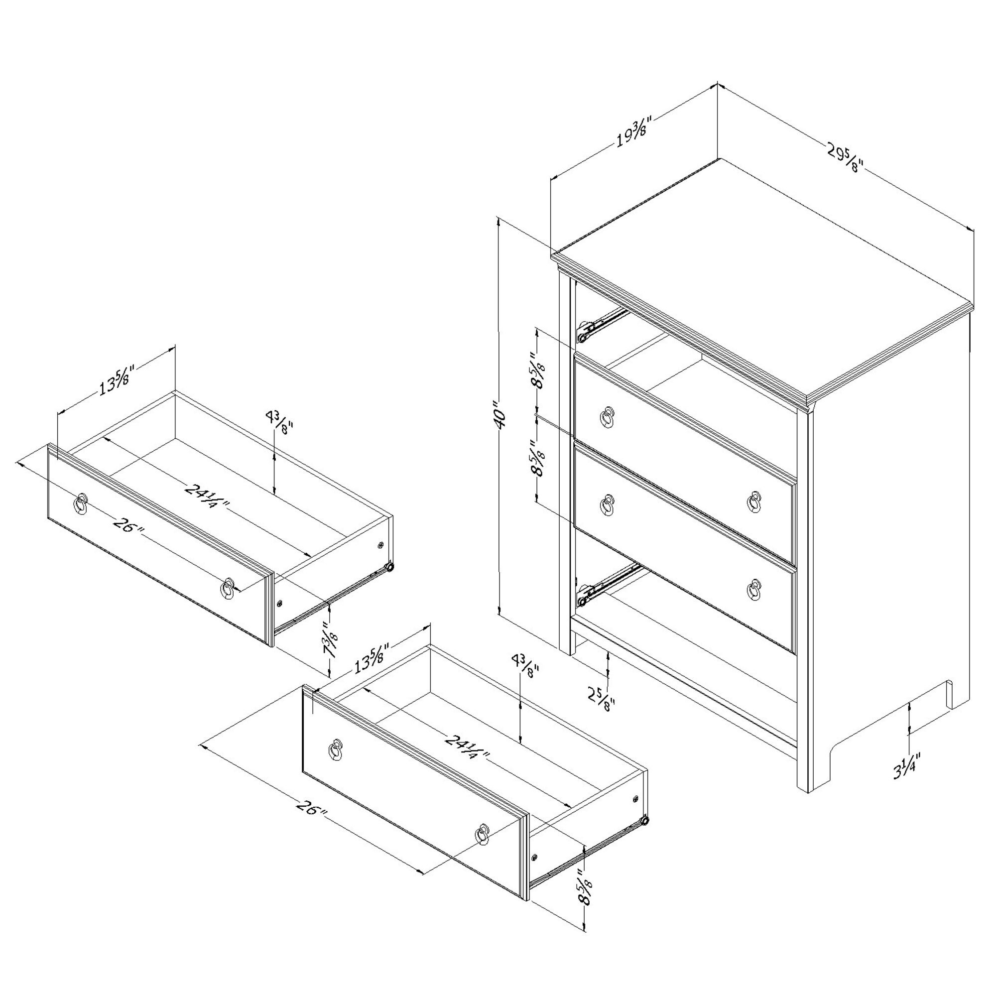 South Shore Catimini 4 Drawer Chest On Sale Bed Bath Beyond