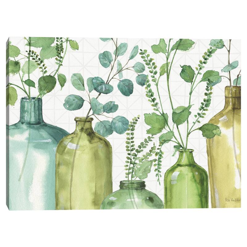 Mixed Greens L Canvas Art Print