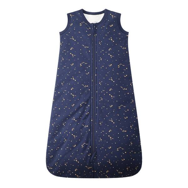 slide 2 of 3, 100% Organic Cotton 2.5tog Sleep Sack - Starry Sky 0-12 Months