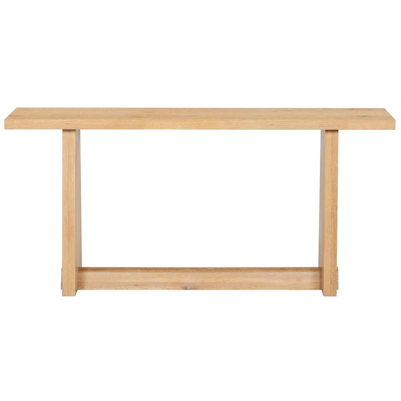 SAFAVIEH Couture Maliq Wood Console Table - 72"W x 16"D x 34"H