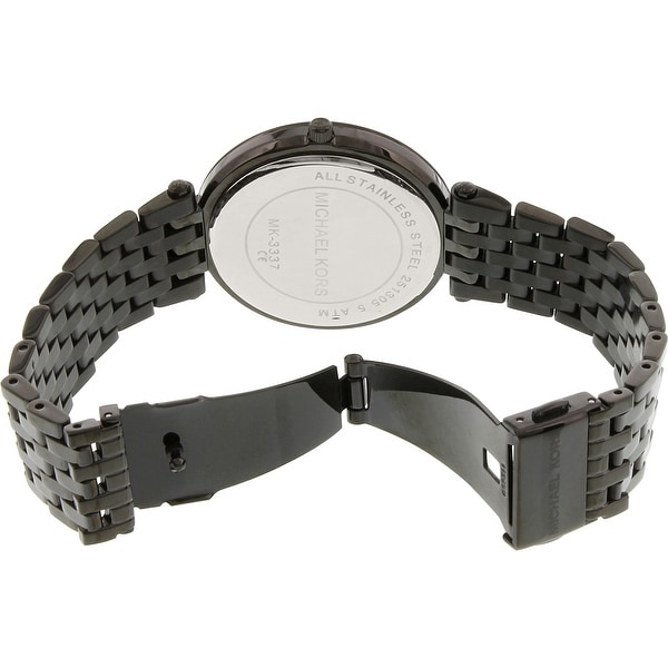 michael kors darci watch black
