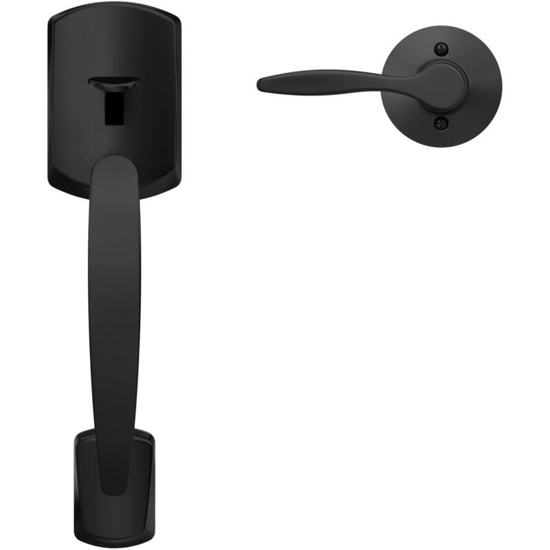 Schlage FE285-GRW-DEL-RH Greenwich Right Handed Sectional Lower Half