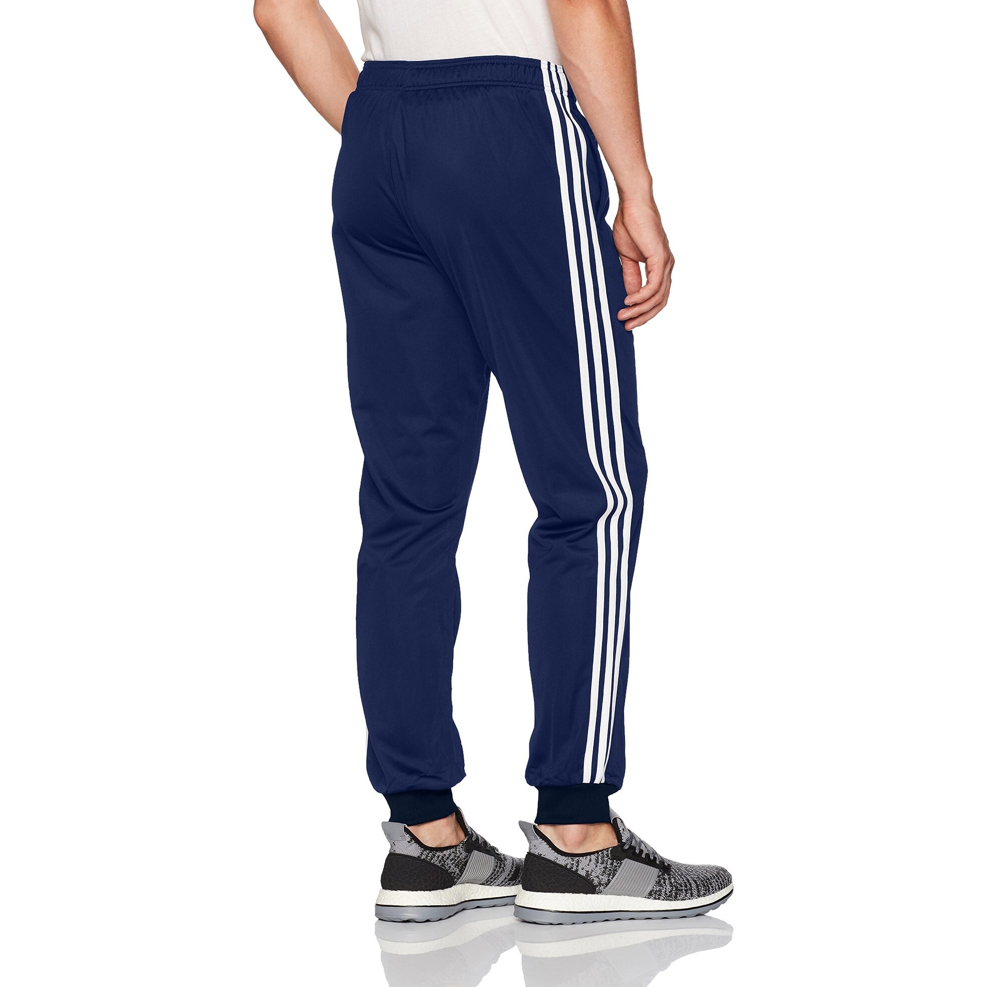 adidas blue joggers mens