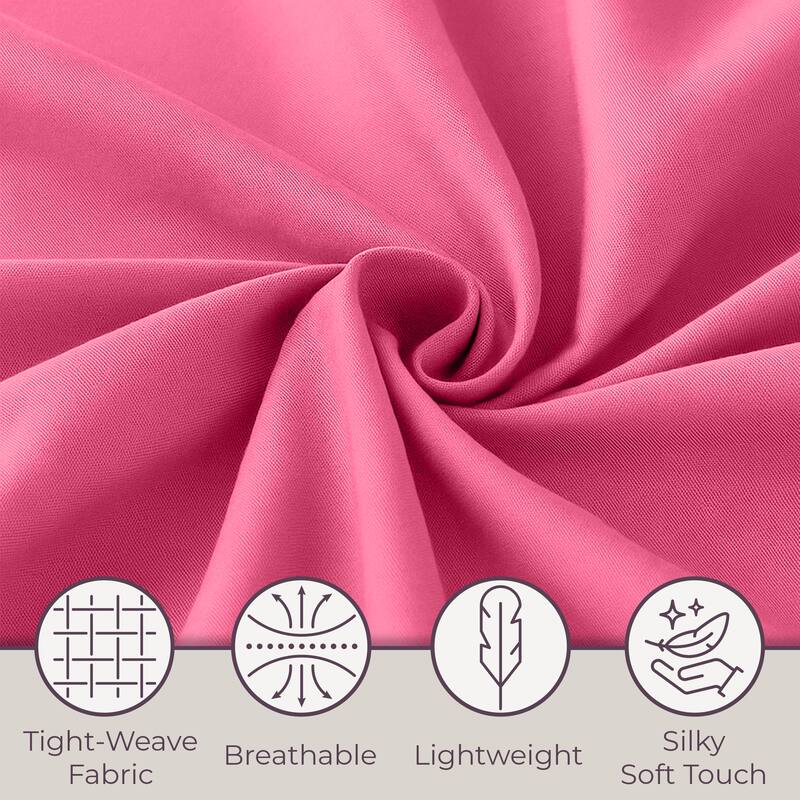Winsor Home Series 1200 Bed Sheet Set Twin XL - Pink