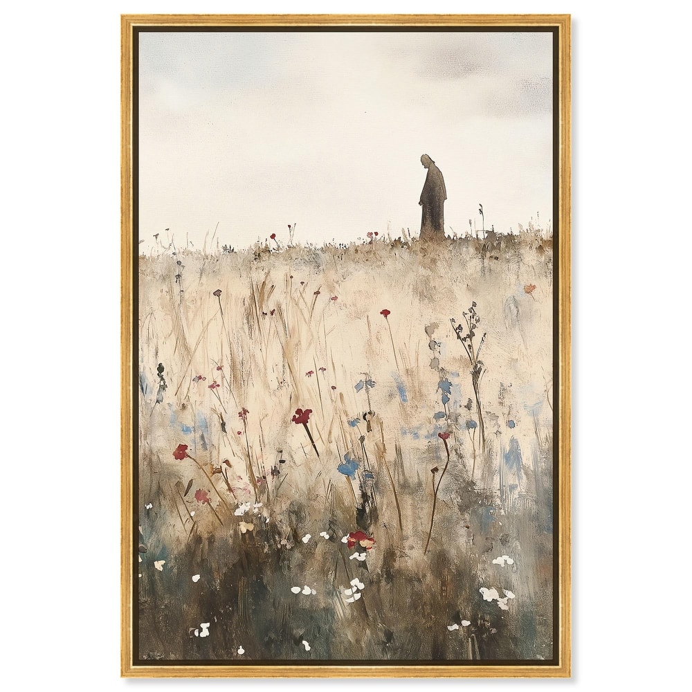 Ambling Monk Canvas by Art Remedy