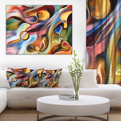 DesignArt - Music beyond the Frames - Music Abstract Canvas Print