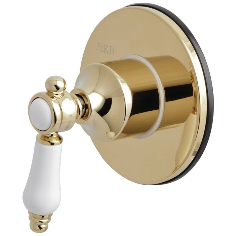 Kingston Brass Bel-Air Single Handle 3 Function Diverter Valve Trim - Polished Brass