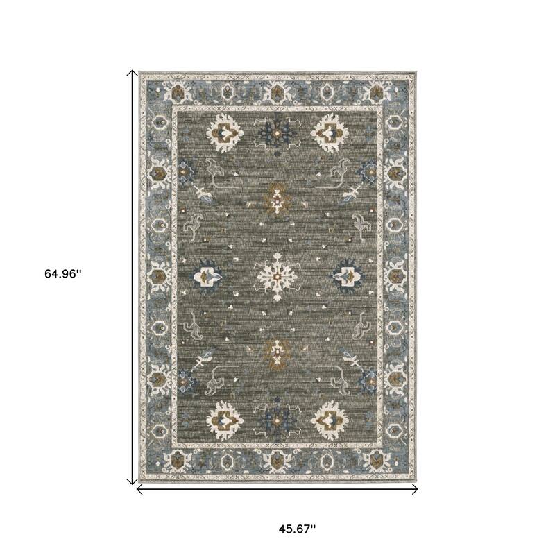 HomeRootsOriental Traditional Runner Area Rug
