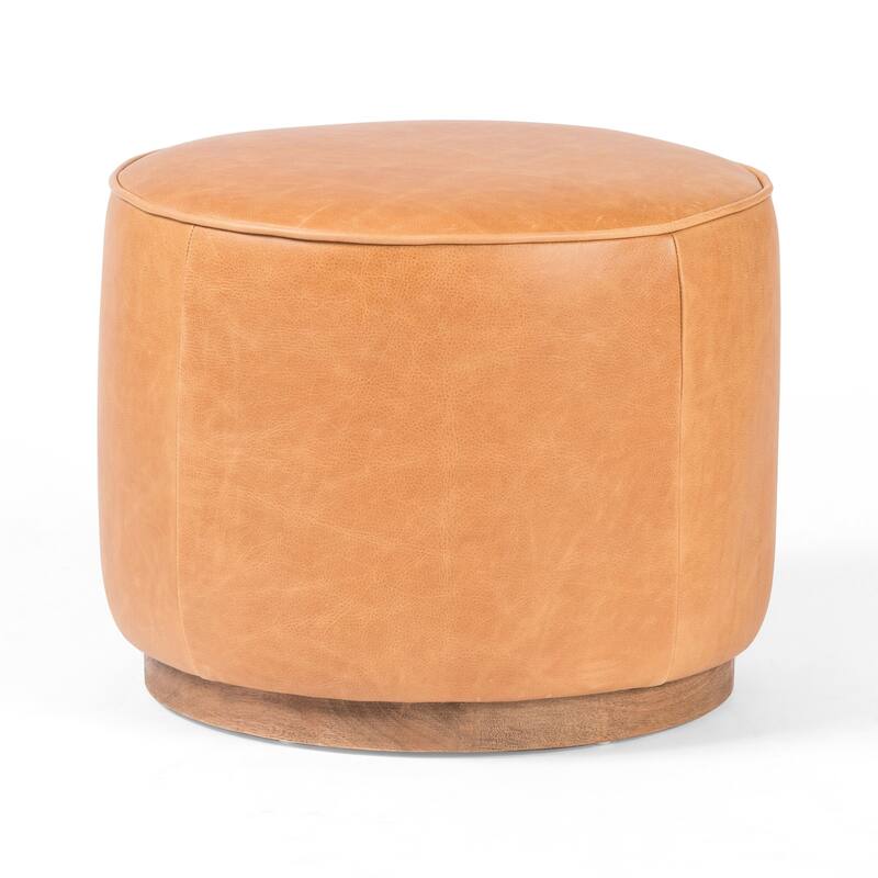 Haven Home Karl Ottoman - Palermo Butterscotch - Ottoman 22"