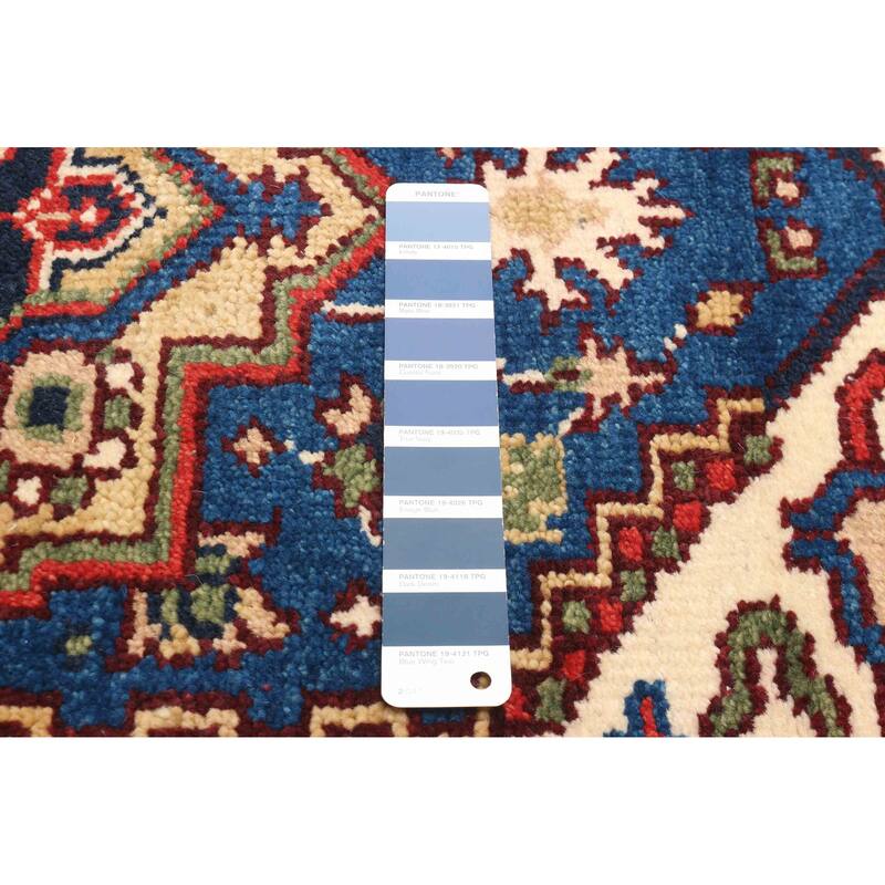 ECARPETGALLERY Hand-knotted Serapi Heritage Navy Wool Rug - 2'6 x 8'0