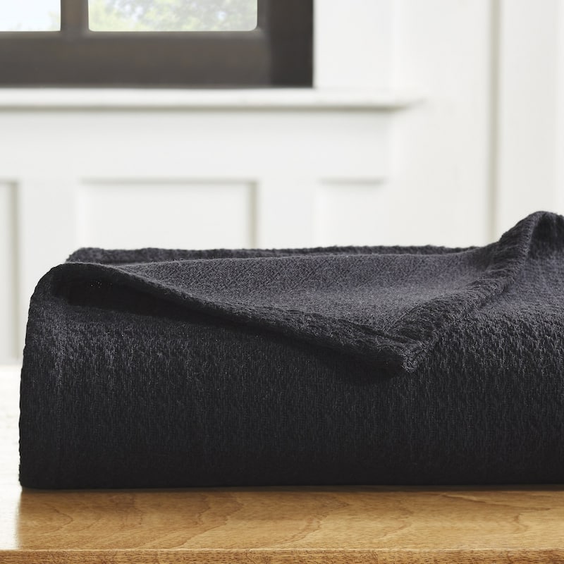 Superior Waffle Weave Honeycomb Knit Soft Cotton Blanket
