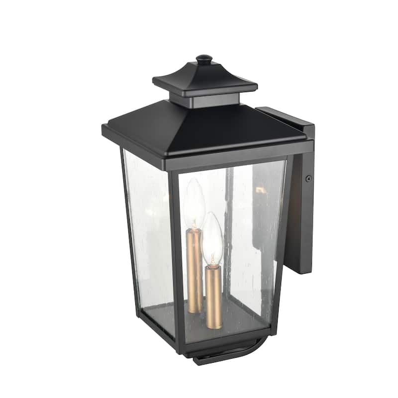 Millennium Lighting Eldrink Outdoor Wall Sconce in Powder Coat Black