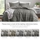 preview thumbnail 8 of 8, Chelsea Square Evans Pinch Pleated Soft Washed Boho Comforter Set