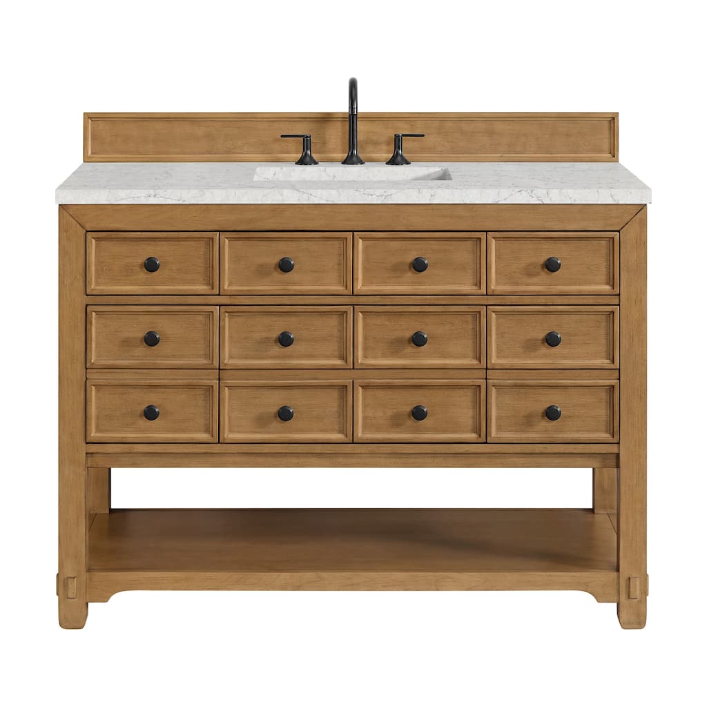 James Martin Vanities 505-V48-3EJP Malibu 48" Free Standing Single