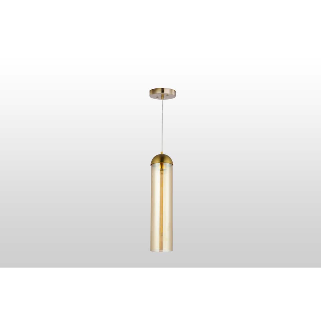 Hydra 1 - Light Single Cylinder Glass Pendant Light