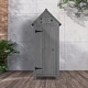 preview thumbnail 19 of 25, Single Door Wooden Garden Storage Shed