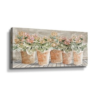 All In A Row I Gallery Wrapped Canvas - Bed Bath & Beyond - 35802378