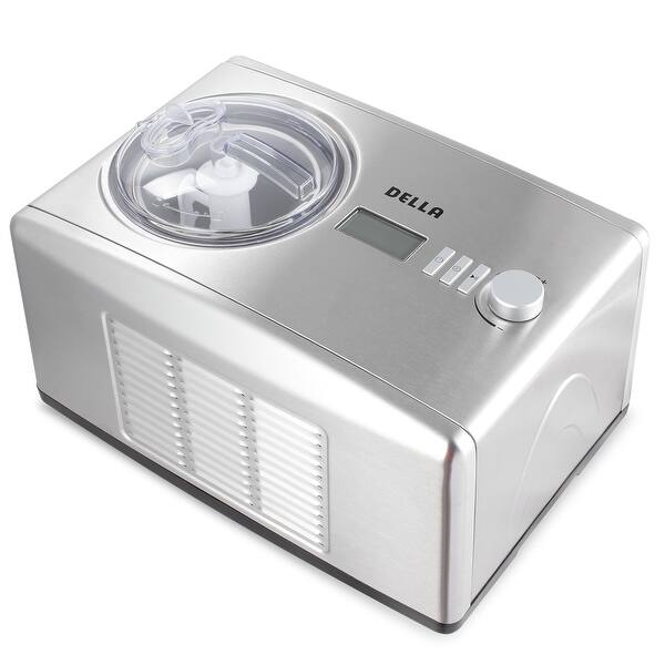 Shop Della 1 6 Quart Compressor Ice Cream And Gelato Maker