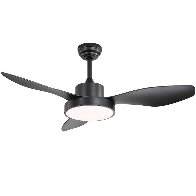 Sofucor 46''/47'' Strong Airflow High CFM Ceiling Fans with Lights and Remote Bedroom Noiseless ETL Fans