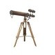 preview thumbnail 4 of 6, Metal Telescope - Brass - Roche River Decor
