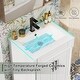 preview thumbnail 35 of 45, 24"/30"/36" Retro Bathroom Vanity W/ Drop in Sink Combo Cabinet Set