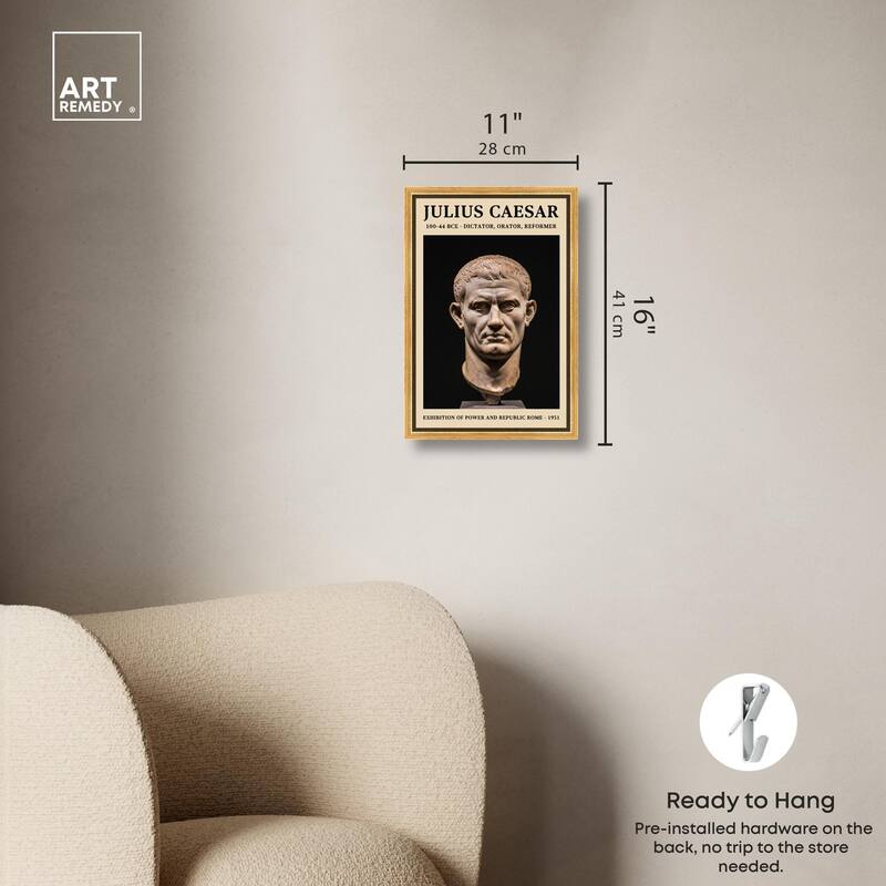 Roman Leader Canvas by Art Remedy