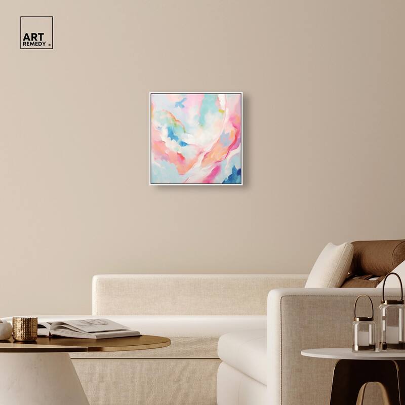 Cotton Candy Clouds I Canvas by Art Remedy