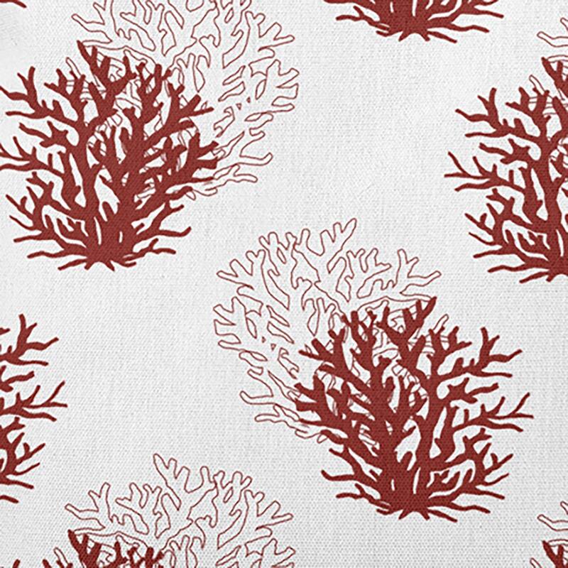 Coral Pattern Indoor/Outdoor Throw Pillow