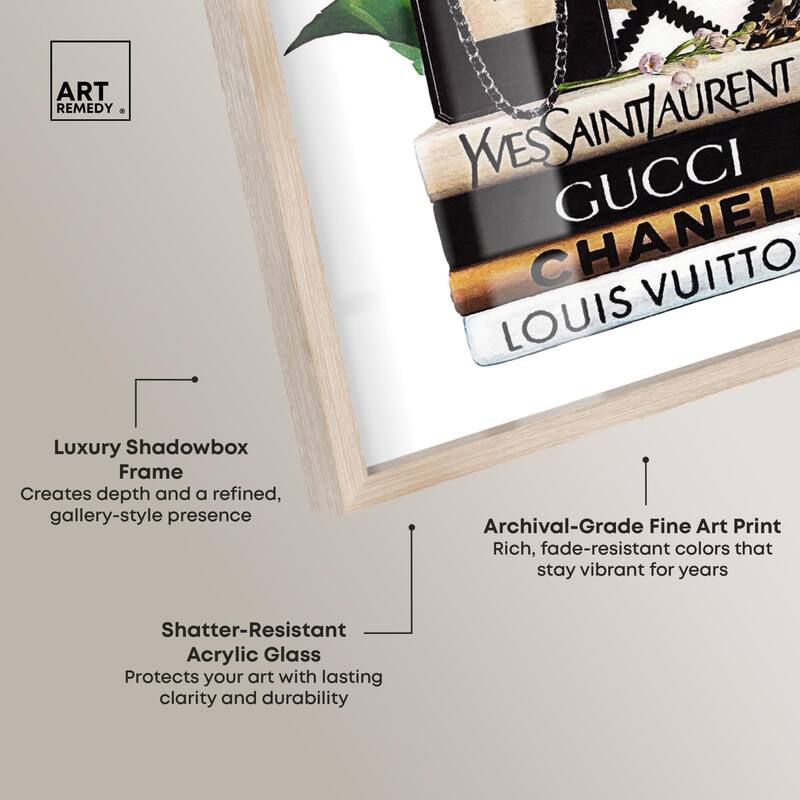 Luxury Stack Details Shadowbox by Art Remedy