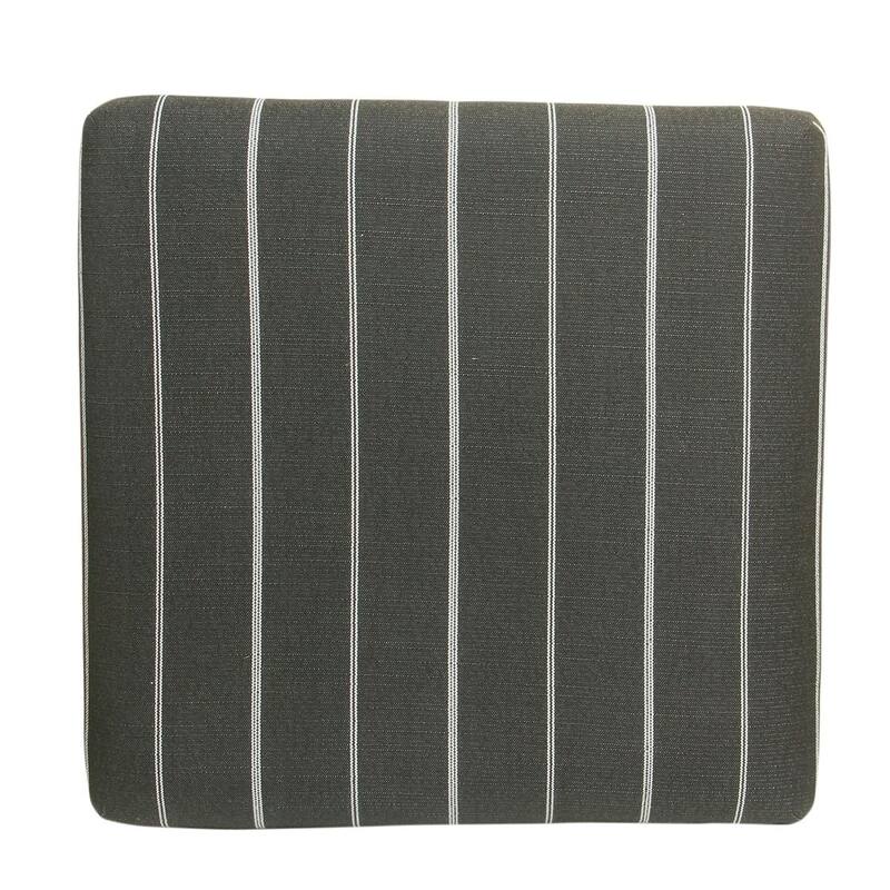 Porch & Den Boucher Modern Metal X-base Square Ottoman