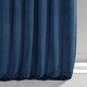 preview thumbnail 101 of 153, Exclusive Fabrics Signature Plush Velvet Hotel Blackout Curtain (1 Panel)