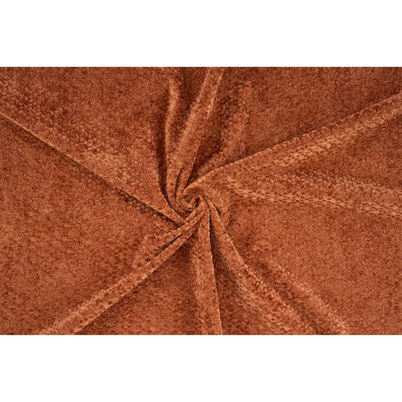 Chenille Single Sofa Chair Chaise Lounge with Phone Holder, Upholstered Recliner Sleeper Sofa Bed for Living Room