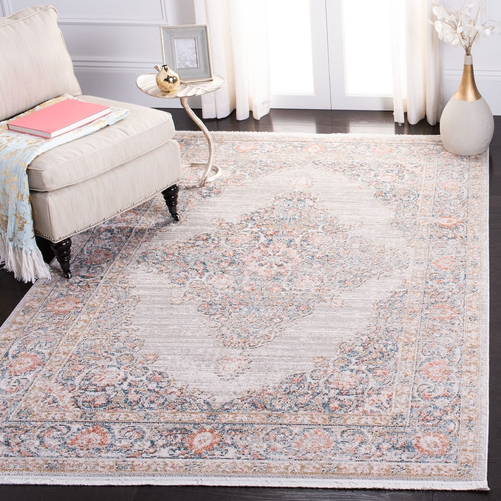 SAFAVIEH Shivan Steinunn Oriental Distressed Rug