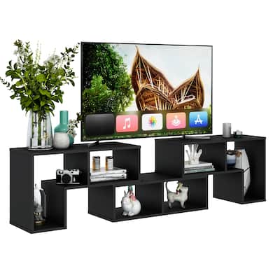 Costway 3 Pcs TV Stand for TV's up To 65'' Console Entertainment