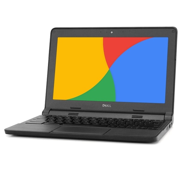 Dell Chromebook 11.6" Laptop Computer Intel 2GB 16GB SSD WiFi Grade B. Opens flyout.
