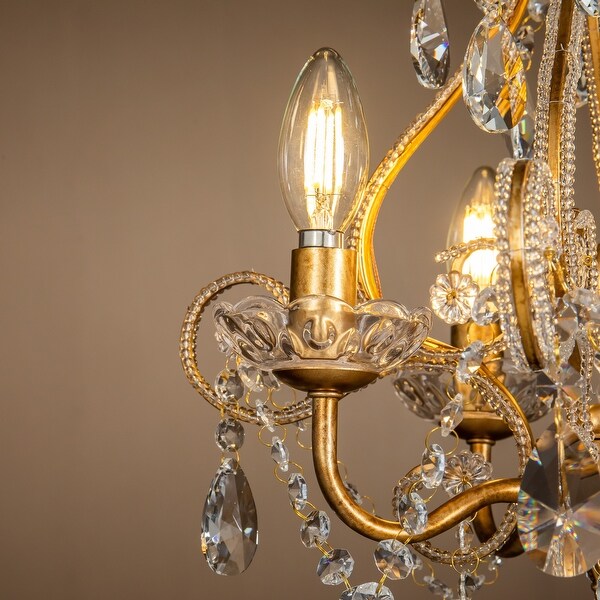 Old gold chandelier on sale