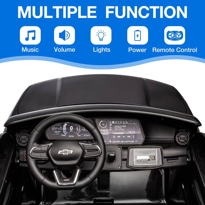 24V 2-Seater SUV Licensed Chevrolet Kids Ride On Car for Kids Best Gifts