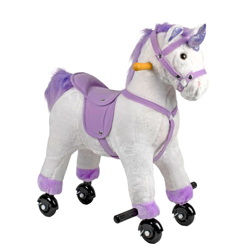 Walking Unicorn White with Sound