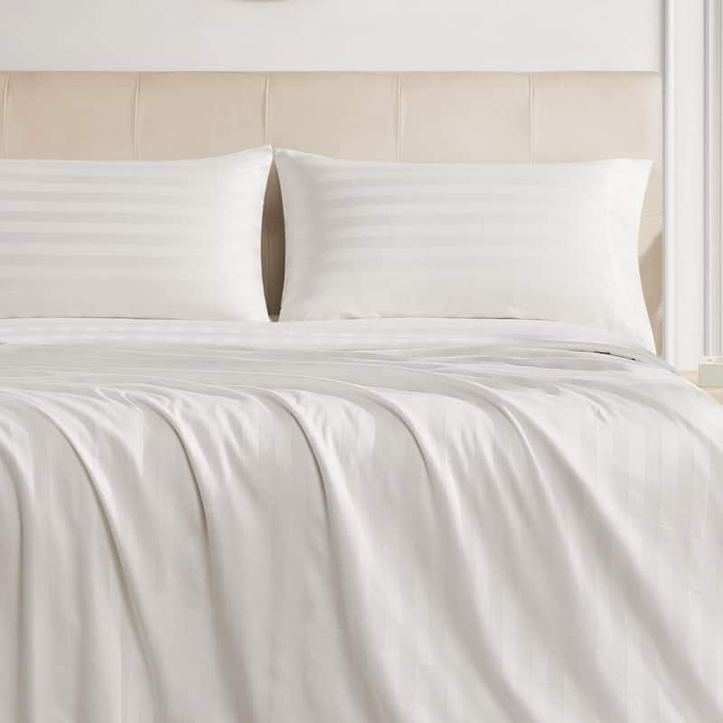 The Sheet Lab Regal Dreams Sheet Sets - White - Queen
