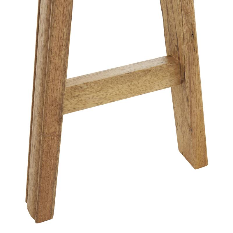 Mango Wood Handmade Traditional Home Bench - Brown - Roche River Decor