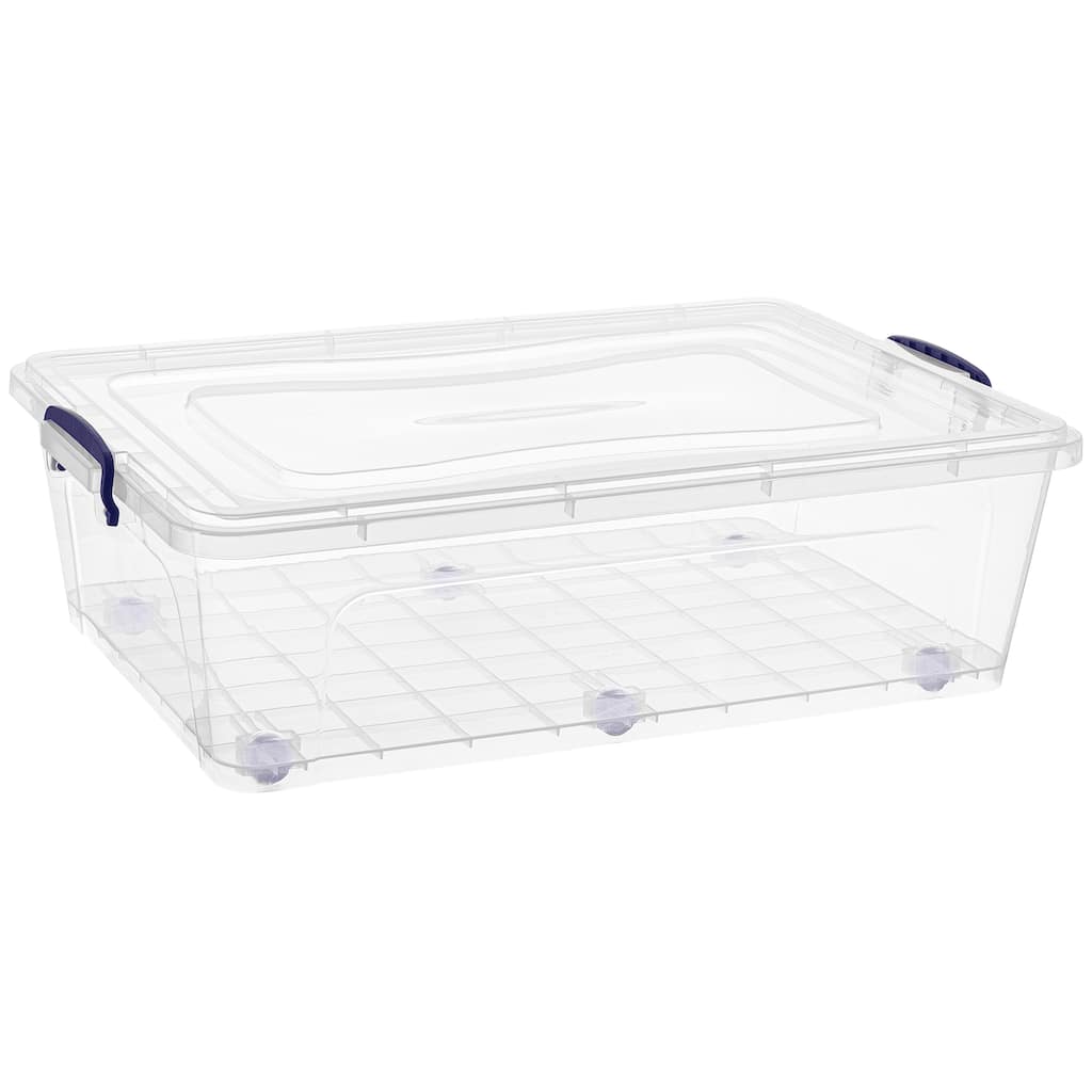 Superio 42 qt Underbed Wheeled Storage Container - 42 qt