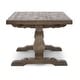 preview thumbnail 16 of 20, Kasey Reclaimed Pine Extension 84"-114" Dining Table by Kosas Home