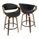 preview thumbnail 1 of 33, Carson Carrington Sauda Mid-century Modern Counter Stools (Set of 2) - N/A